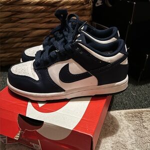 Little boys Nike Dunks